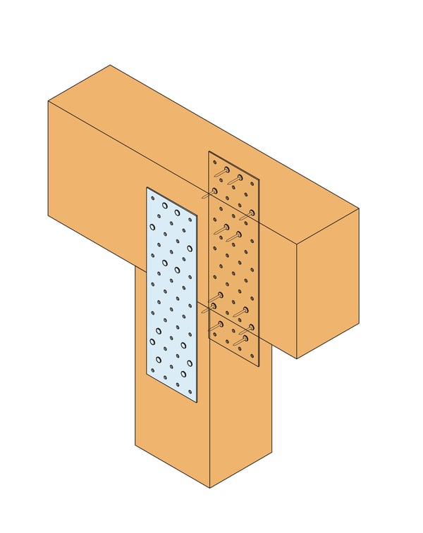 Perforerede plader NP20/60/140 60x140 x2mm
