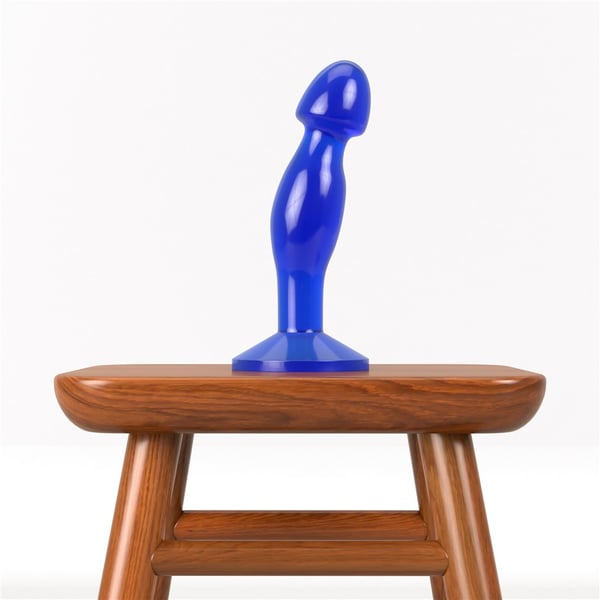 Lovetoy dildo genomskinlig 6,5 tum