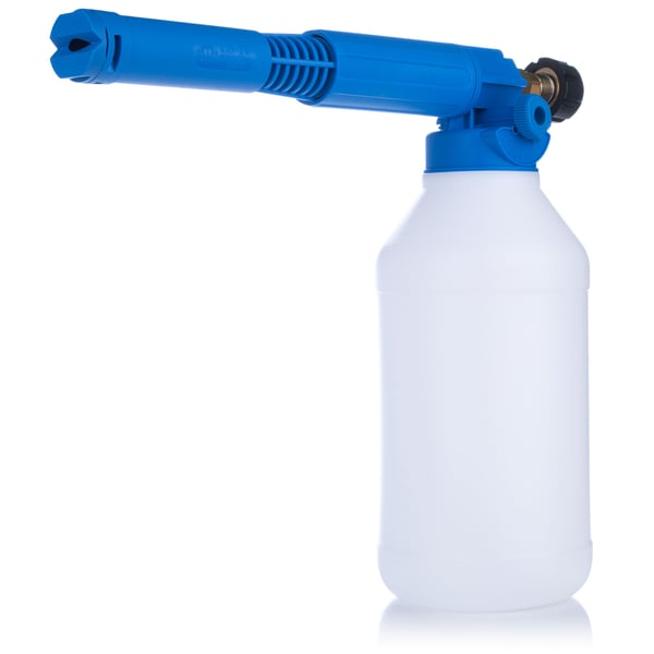 FoamMaster HD Pro 2L - LS10-vaahdottimen korvaaja | Karcher HD/HDS:lle | M22x1.5 | Suutin 1.5 mm | 10-portainen säätö | Kloorikemikaaleille