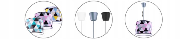 Loftshængende lampe lysekrone lampeskærm moderne