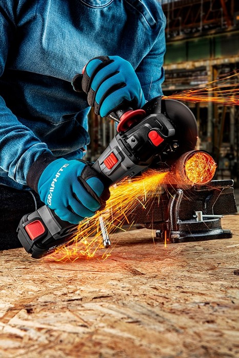 125 mm ENERGY+ 18V BØRSTELØS VINKELSLIBER UDEN AKKU - T 58G026