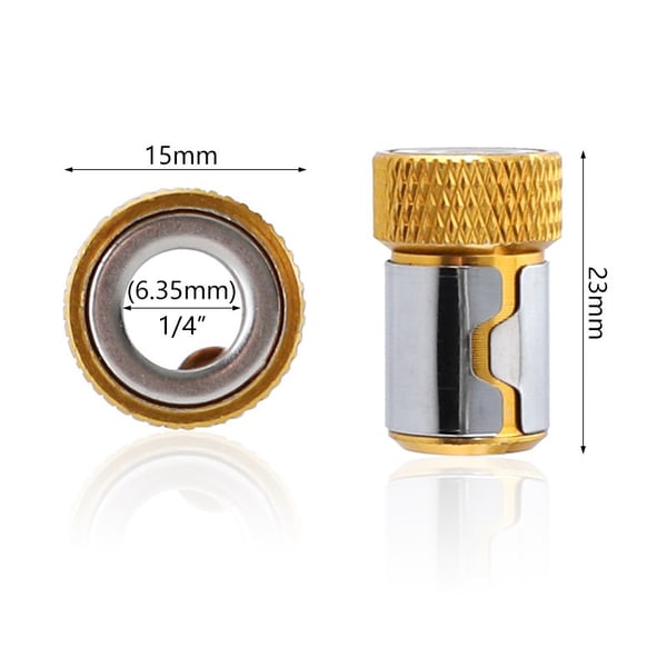 1/4" HEX magnetisk ringtop