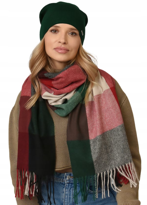Dame efterårshue, moderne stil, fastgjort, polsk producent, vinter UNI V3