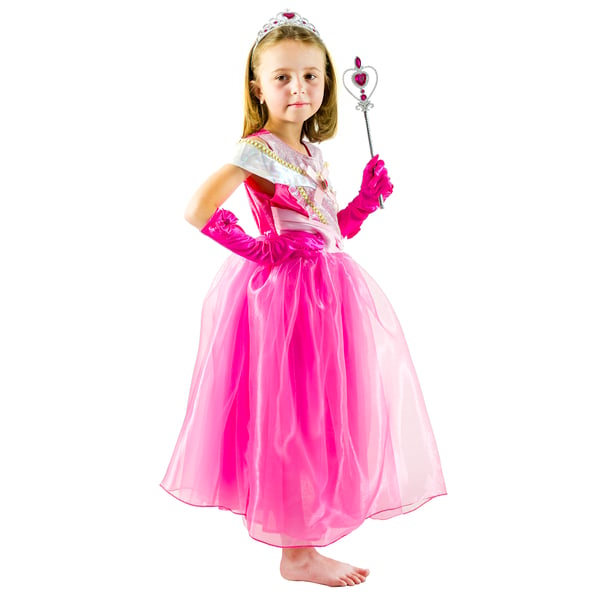 Aurora Prinsesse Karnevalskostume Kostume Størrelse 142