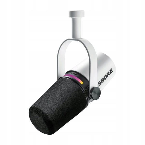 Shure MV7-W - Mikrofon XLR/USB-C Hvid