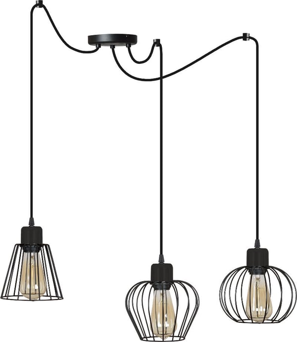 Edderkoplampe Moderne Forskellige Farver LOFT Justerbar