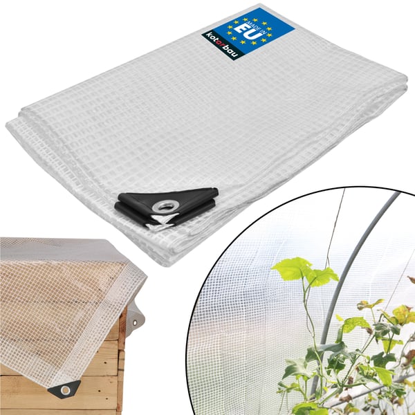 Pressu suojakalvo 2x3m läpinäkyvä peitekalvo 120g/m2