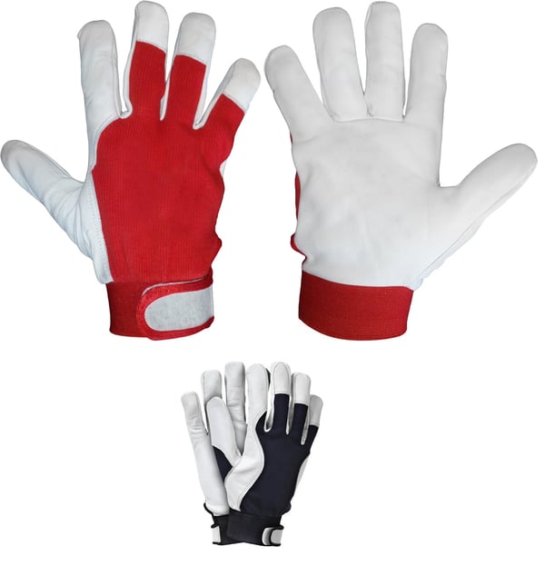 GEDESKINDSHANDSKER, VELCRO, SAFETICULT PRO, TECHNIK R.9 - 12.0 PAR - REK SKRLEV9
