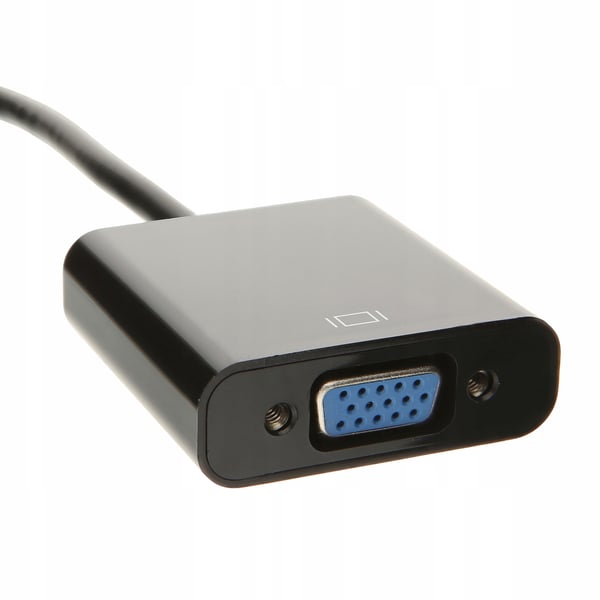Micro HDMI til VGA ADAPTER DSUB KONVERTER + LYD