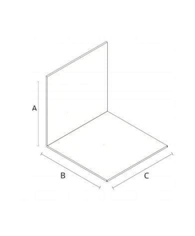 UA-PROFIILIEN KULMA 93*85*85*2.0 - LB K93*85*85 UA-PROFIILIEN KULMA 93*85*85*2.0 - LB K93*85*85