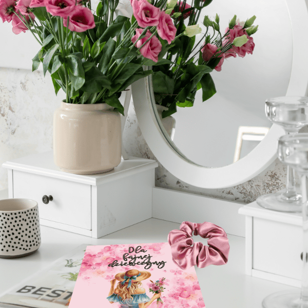 Scrunchie til en cool pige til kvindedagsgave
