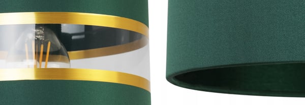 VÆGLAMPE, FIRKANTET LAMPE, ELEGANT GYLDEN LAMPESKÆRM, 20 CM