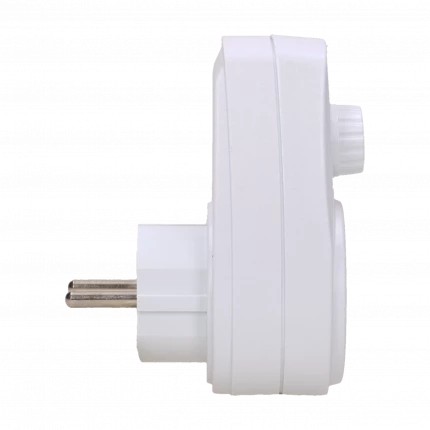 DIMMER MED 2P+Z STIKKONTAKT MAX 280W - ON-AE-13114