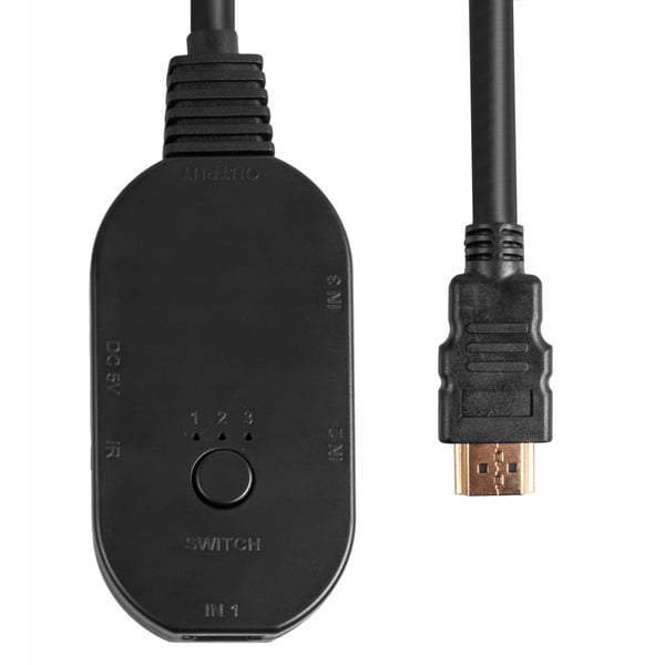HDMI-SWITCH 2.1 3x1 SWITCH 8K 4K 120HZ 240HZ 3 INDGANGE - 1 UDGANG