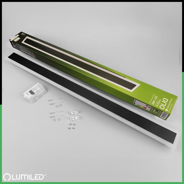 OLIO LED-puutarhavalo pintaliitäntä seinäkiinnike 30W 4000K 100cm IP65 LUMILED