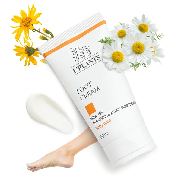 L'PLANTS Fodcreme med urea 10% 50 ml.