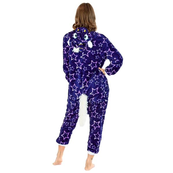 Herre varm pyjamasdragt til voksne vinter sjovt kostume m Pentagram Pegasus Onesie kostume - M