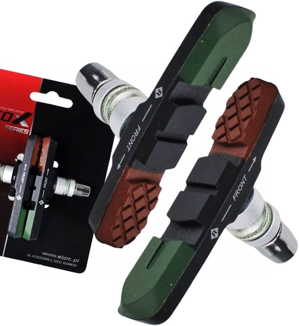 Prox Bremseklodser 3 Farver V-Bremse Gevind 72mm