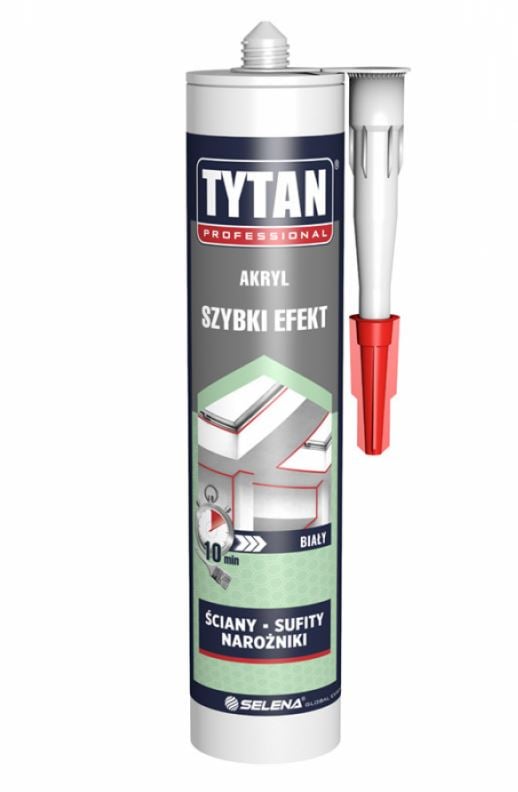 AKRYL TYTAN PROFESSIONEL HURTIG EFFEKT 280ML - SIL AKR 280S