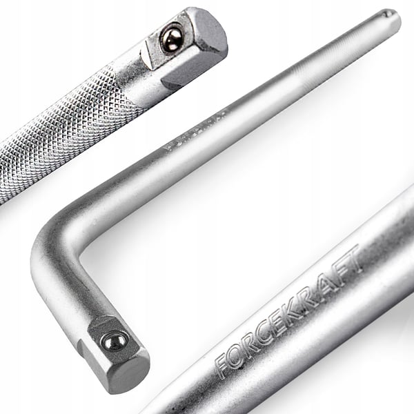 FORCEKRAFT Topnøgle til hjul type L 1/2" 250mm Cr-V