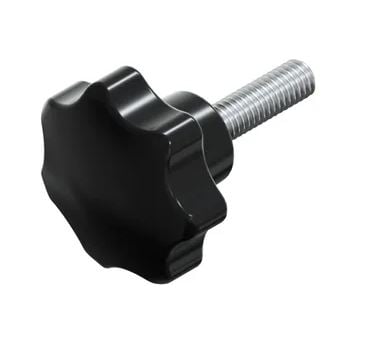 Bakeliittikahva tapilla musta M5*15mm DIN6336L - HS 092830