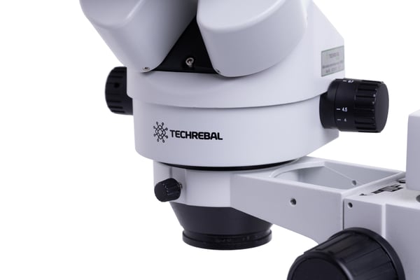 Techrebal 10HW trinokulaarinen stereomikroskooppi - valkoinen SZM7045T-STL2