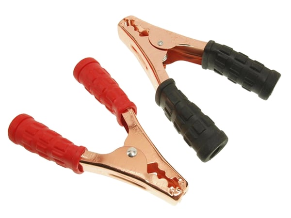Krokodillestik 400A Rød Længde 150mm - SS 0161 CZE