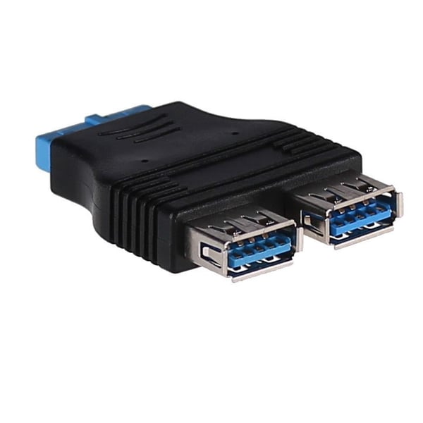 Akyga AK-CA-58 adapter USB 3.0 19-bens (hun) - 2x USB 3.0 Type A (hun)