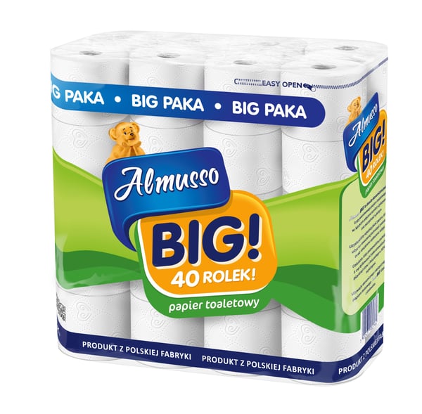 Almusso toalettpapper storpack 40 rullar