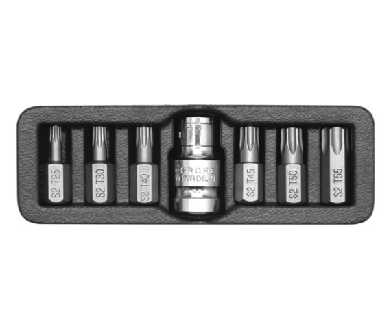 SÆT MED SPECIELLE 7-DELTE TORX-NØGLER - YT-0410