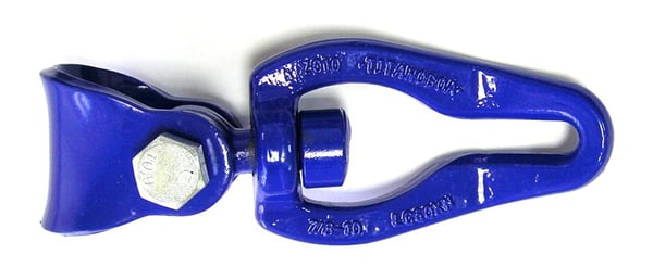 SKYDELÅS 7/8MM TITANOBOA KLASSE 10 LC60KN ZO10 DREUNINGSLÅS GZO78-G1