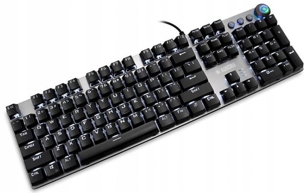 iBOX Aurora K-4 Gaming-tastatur med ledning, mekanisk, baggrundsbelyst
