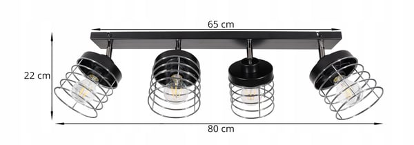 LOFTSLAMPE LAMPE LAMPE BØRSTE LAMPE KROM LED