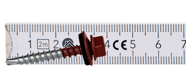 Landmandsskruer GTF2 Z14 4,8x35mm RAL 3009