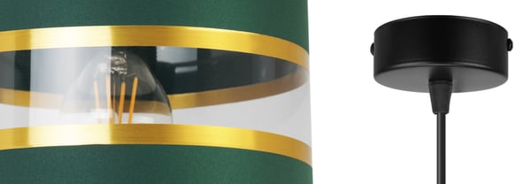 Loftshængende lampe lysekrone lampeskærm moderne