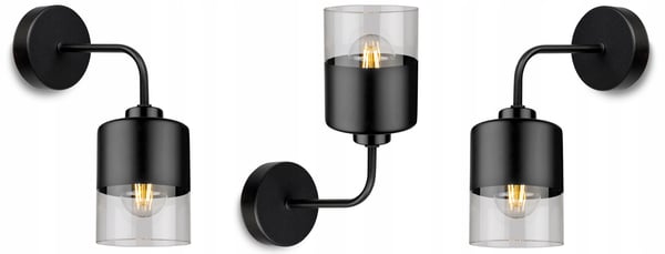 MODERNE KNÆKKE LAMPE ELEGANT GLASSKÆRM
