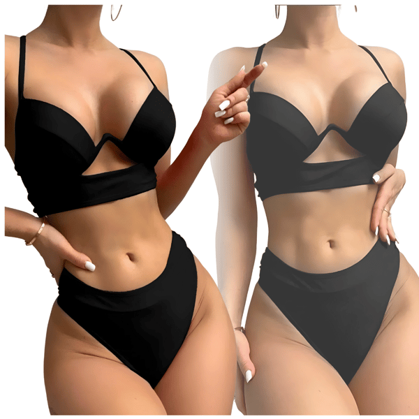 Push up -bikiniuimapuku, sidottava, musta, korkea vyötärö, aukko. Push up -bikiniuimapuku, sidottava, musta, korkea vyötärö, aukko. Push up -bikiniuimapuku, sidottava, musta, korkea vyötärö, aukko. Push up -bikiniuimapuku, sidottava, musta, korkea vyötärö, aukko.