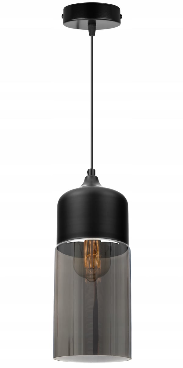 HÆNGENDE LOFTSLAMPE, GLASPLAFON, LED-LAMPE