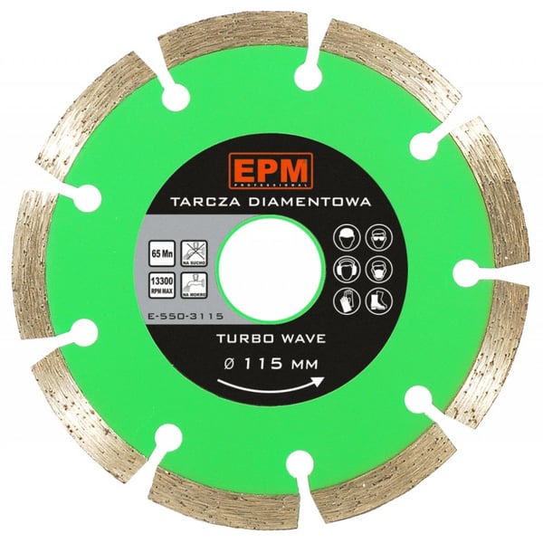 SEGMENTERET DIAMANTKLING 350 MM - E-550-0350
