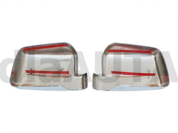 Ford Transit Connect 2009- KROMADE spegelkåpor V+H-set