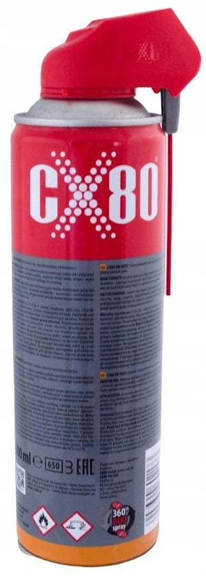 CX80 ON rust øjeblikkelig rustfjerner 500ml DUO