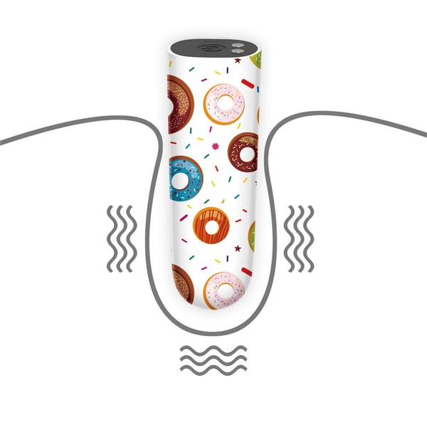 Lovetoy Donut-hieroja minivibra