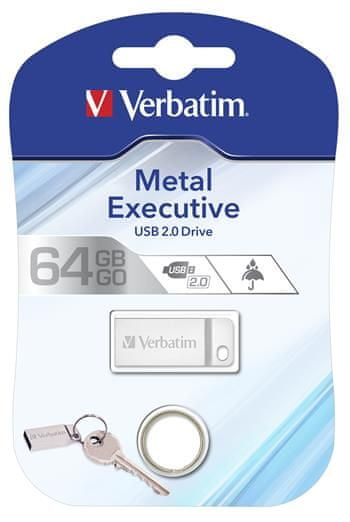 Verbatim Metal Executive 64 GB USB 2.0 USB-nøgle