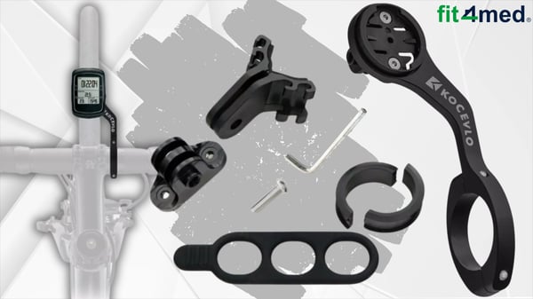 Universel cykelstyreholder til Garmin Cycplus iGPSport GoPro og lommelygte