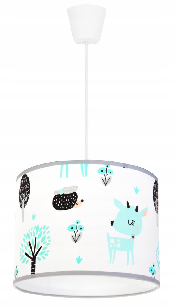 Lofthængende lampe til børn, Bambi lampeskærm