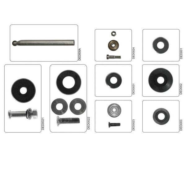 HJUL TIL FLISESKÆREMASKINER 22/2 MM MED DIAMETER 6 MM - DED0022