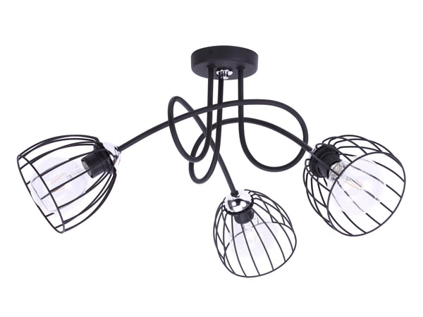 LOFT-kattoriippuvalaisin kromilangasta, LED E27
