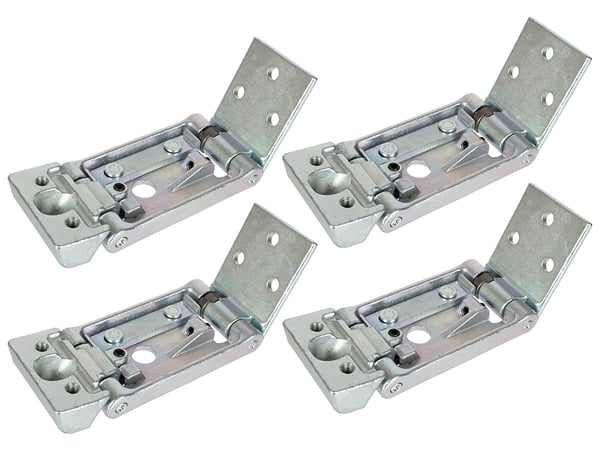 Mercedes Sprinter 95-06 ÖVRE = NEDRÄNDER bakdörrsgångjärn vänster = höger 270° 4 st. SET
