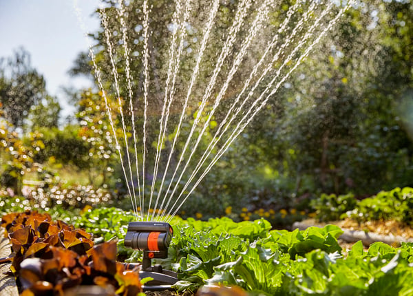 Svingspreder til græsvanding Gardena AquaZoom COMPACT 216m2