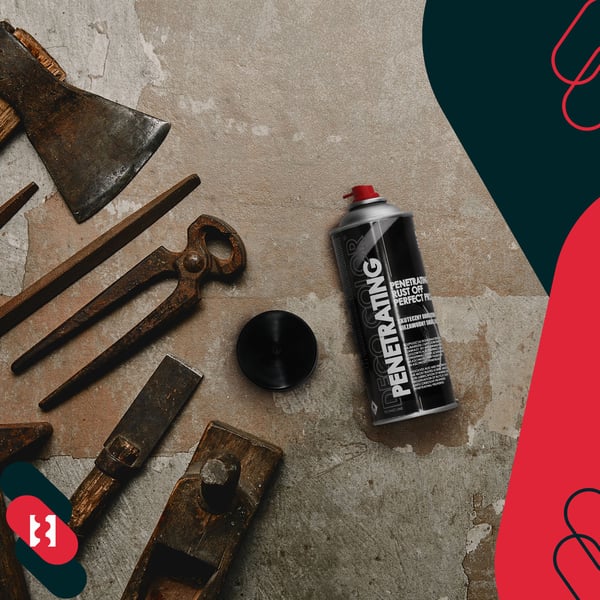 Rustfjernerspray Effektivt smøremiddel Penetrerende olie 400 ml